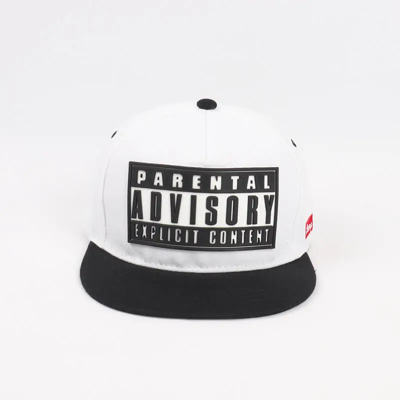 3D Rubber Letter Baseball Hat Flat Brim Hip-Hop Street Skateboard Trendy Cap 18 details 3D Rubber Letter Baseball Hat Flat Brim Hip Hop Street Skateboard Trendy Cap 11