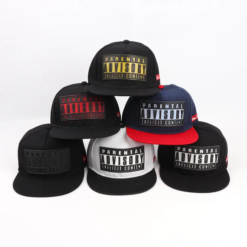 3D Rubber Letter Baseball Hat Flat Brim Hip-Hop Street Skateboard Trendy Cap 10 details 3D Rubber Letter Baseball Hat Flat Brim Hip Hop Street Skateboard Trendy Cap 3