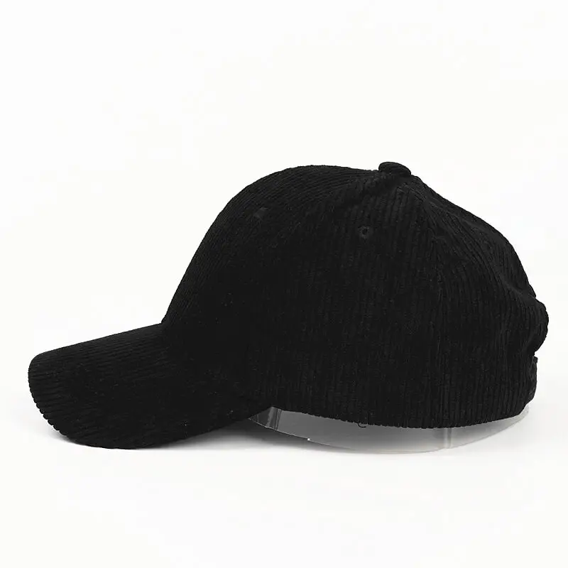 details Corduroy Hardtop Curved Brim Baseball Cap 6