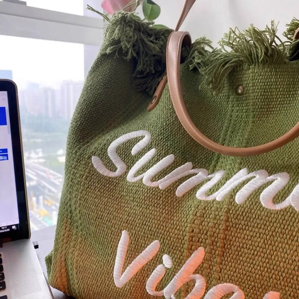 details Fashion Lady Travel Beach Bag 10