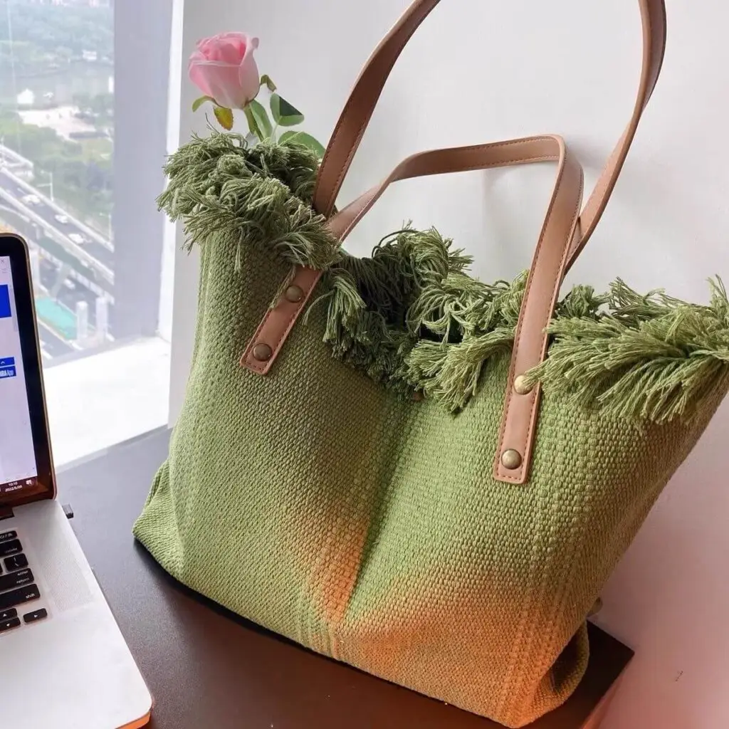 details Fashion Lady Travel Beach Bag 12