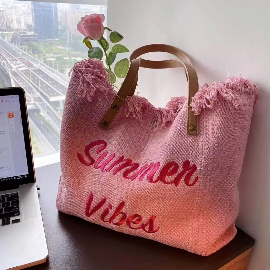details Fashion Lady Travel Beach Bag 13
