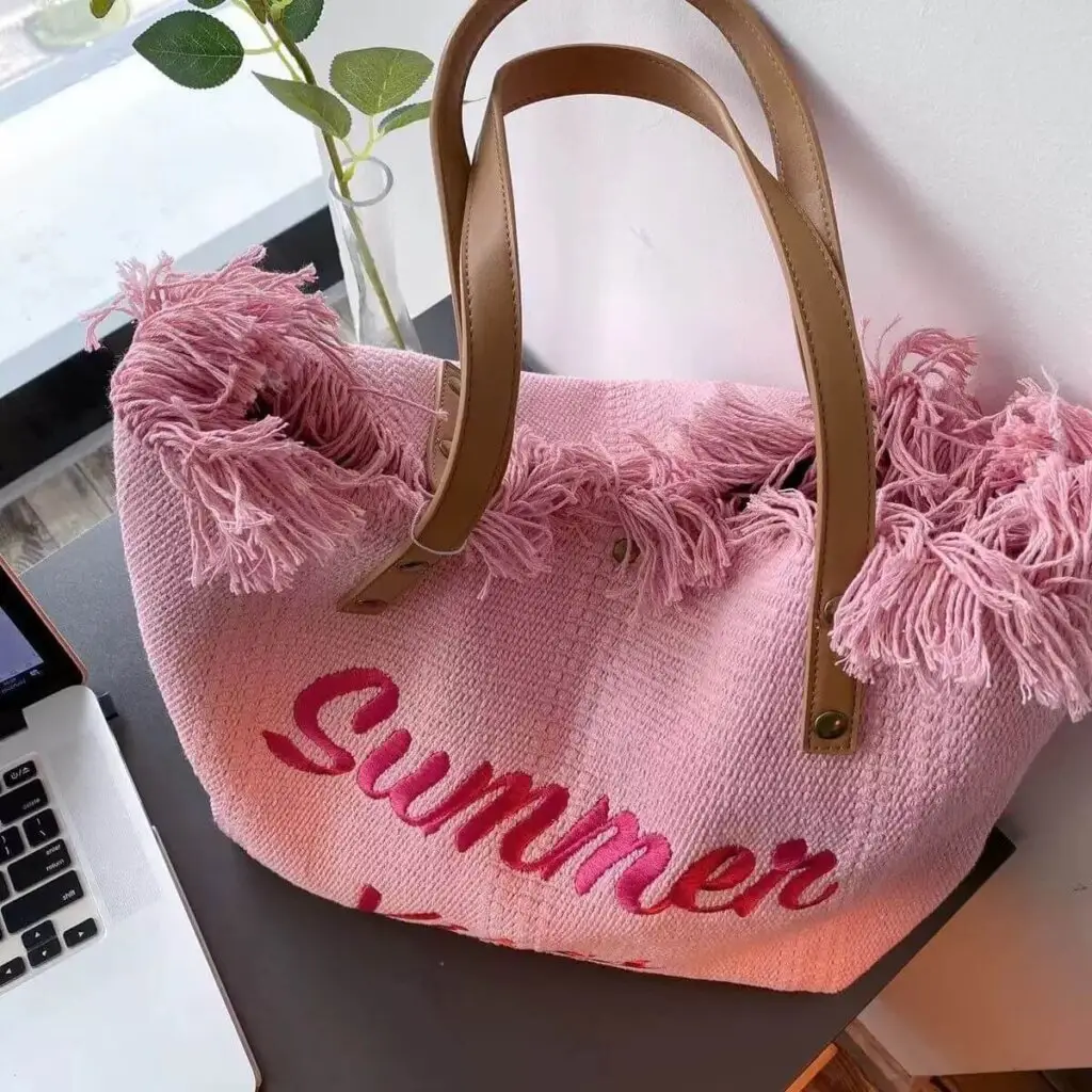 details Fashion Lady Travel Beach Bag 14