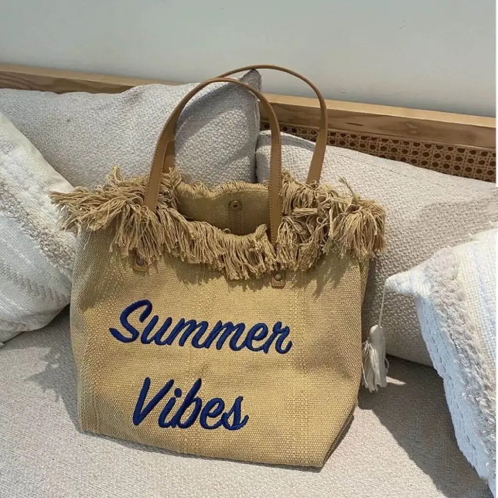 details Fashion Lady Travel Beach Bag 16
