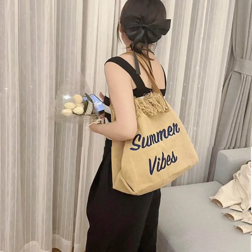 details Fashion Lady Travel Beach Bag 2