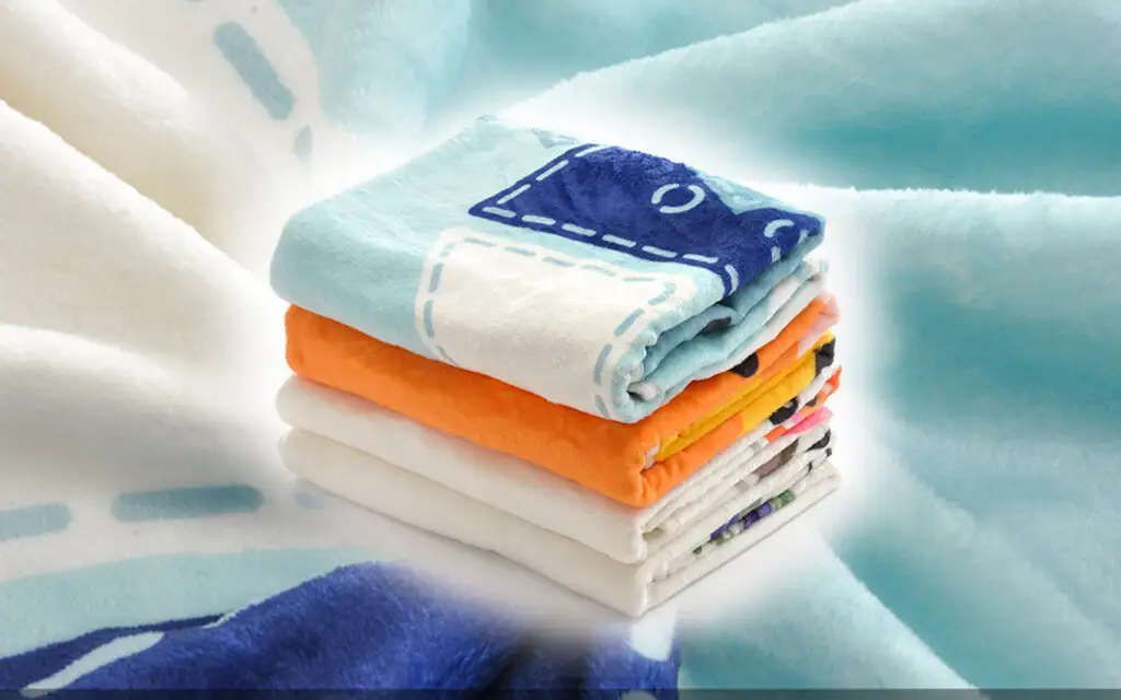 flannel fabric baby blanket