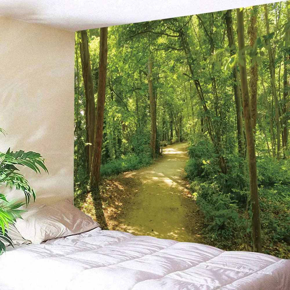 forest fog wall tapestry 18