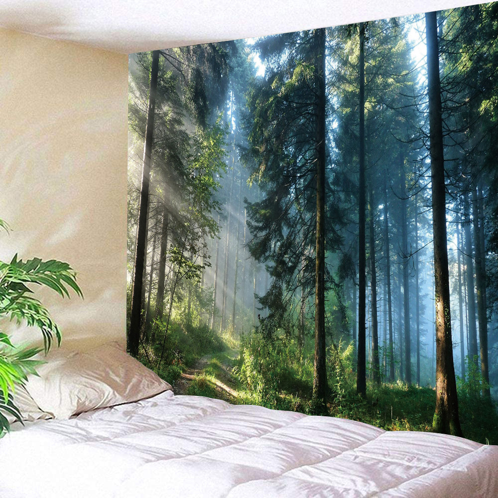 forest fog wall tapestry 20