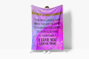 Family Customer Club Fans Name Blanket
