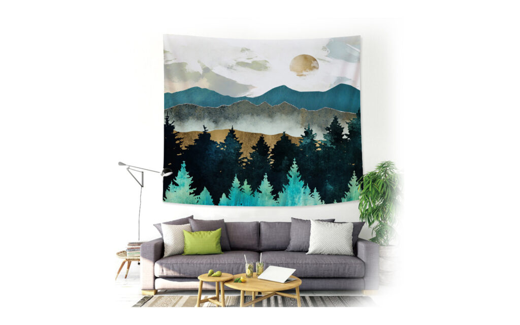 mountain sun wall tapestry 1 mountain sun wall tapestry