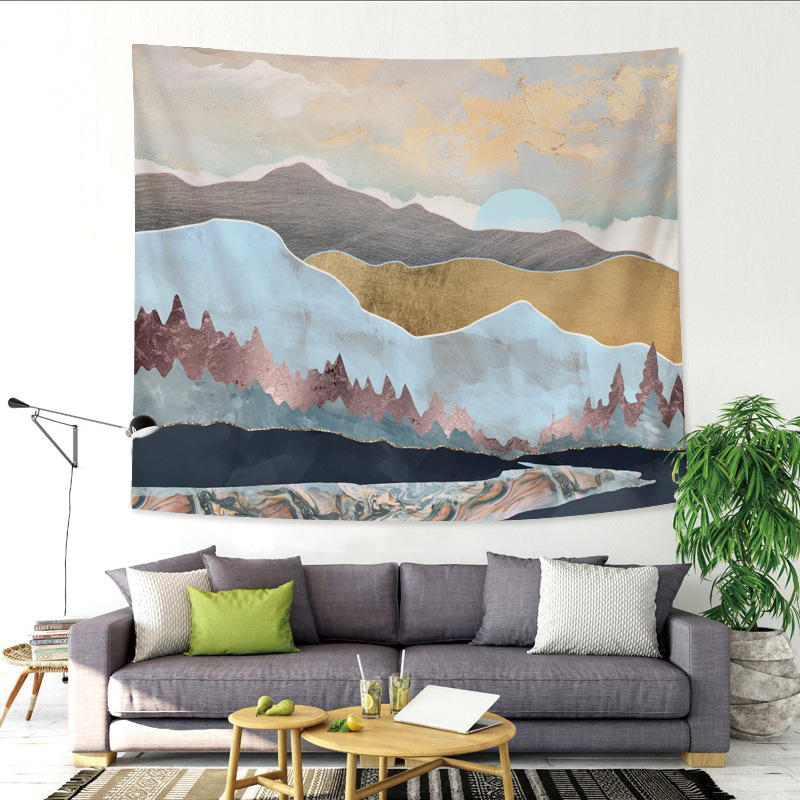 mountain sun wall tapestry 4 mountain sun wall tapestry 3