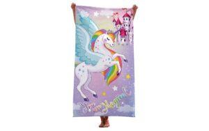 unicorn beach towel for girls and women