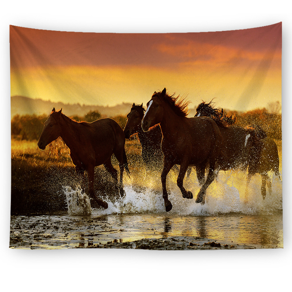 wall tapestry horse 11 wall tapestry horse 10