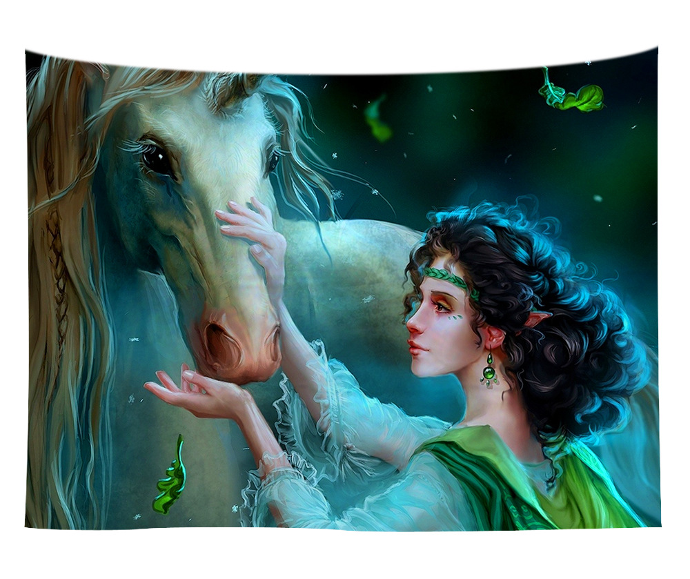 wall tapestry horse 3 wall tapestry horse 2