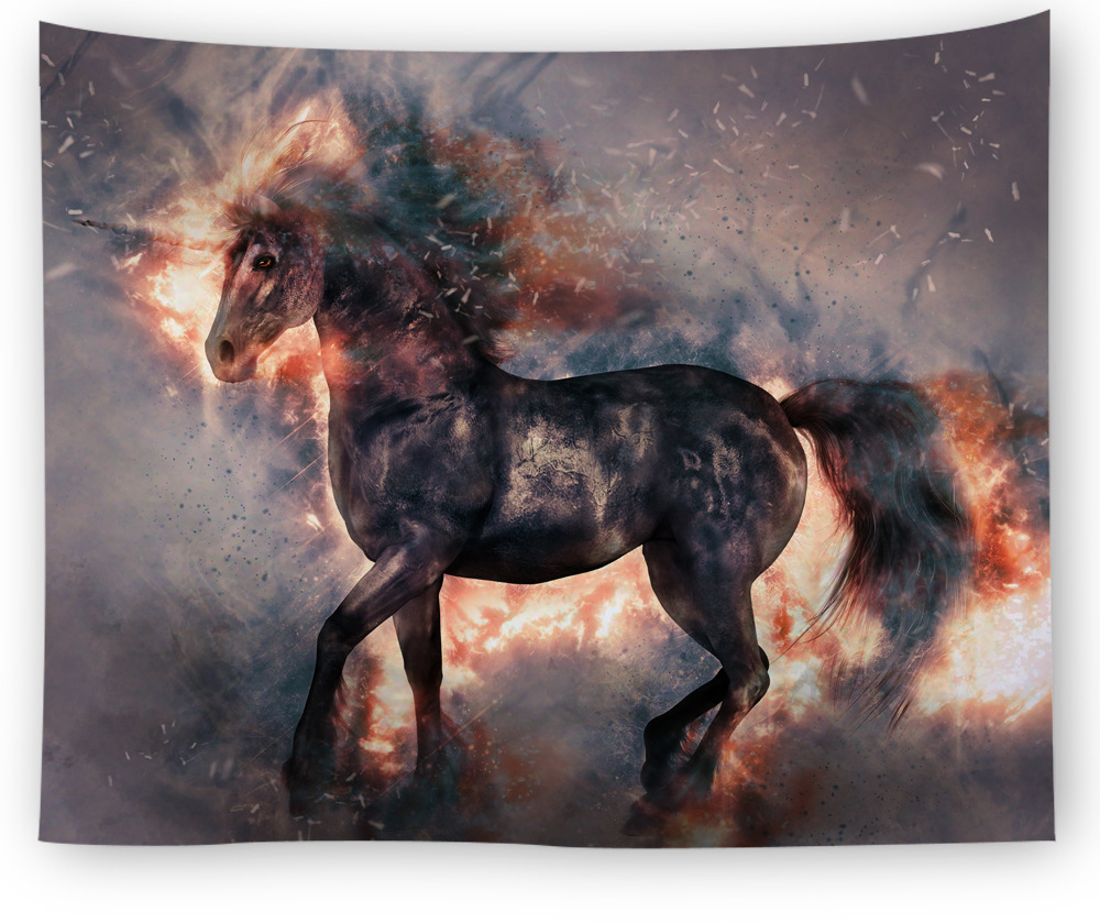 wall tapestry horse 32 wall tapestry horse 31