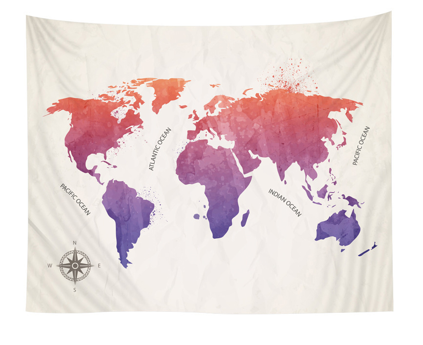 what is map tapestry wall art 2 what is tapestry wall art 1