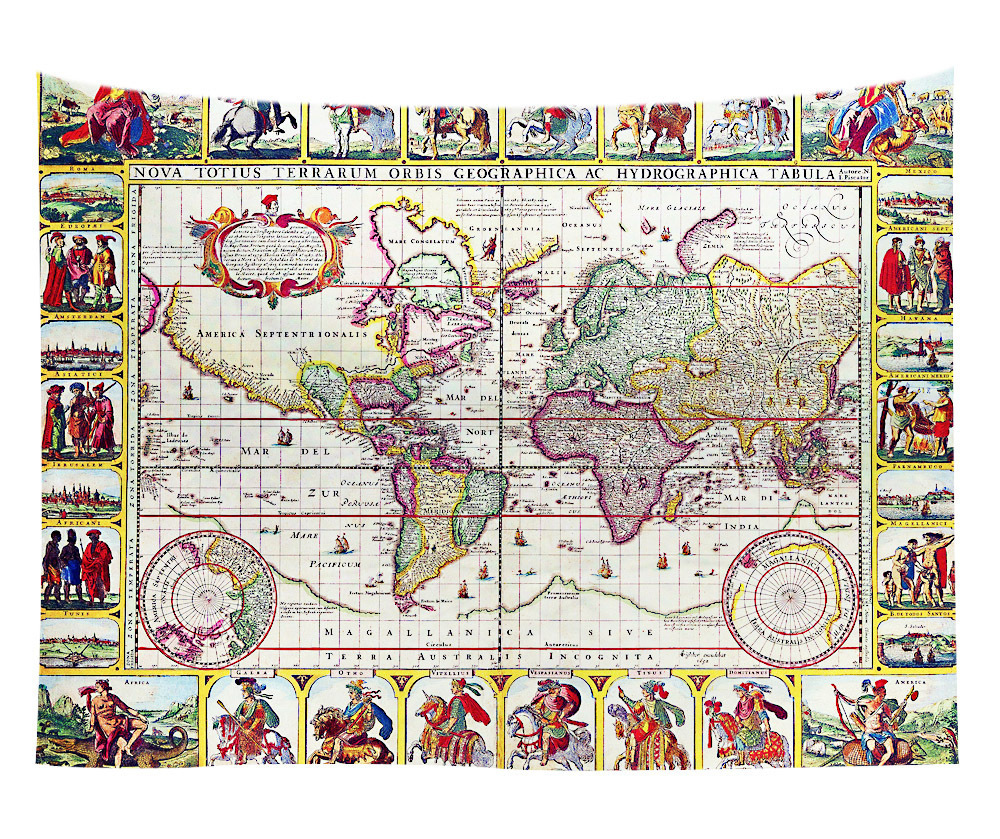 what is map tapestry wall art 13 what is tapestry wall art 11