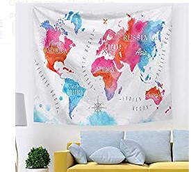 what is map tapestry wall art 14 what is tapestry wall art 12