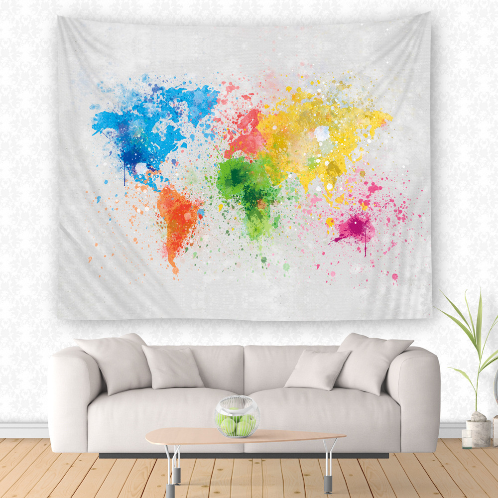 what is map tapestry wall art 6 what is tapestry wall art 4