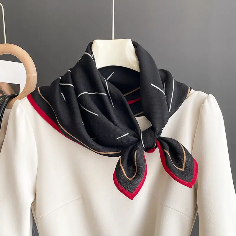 High-end Imitating Cashmere Scarf 70 x 70cm 13 主图 01 2 1
