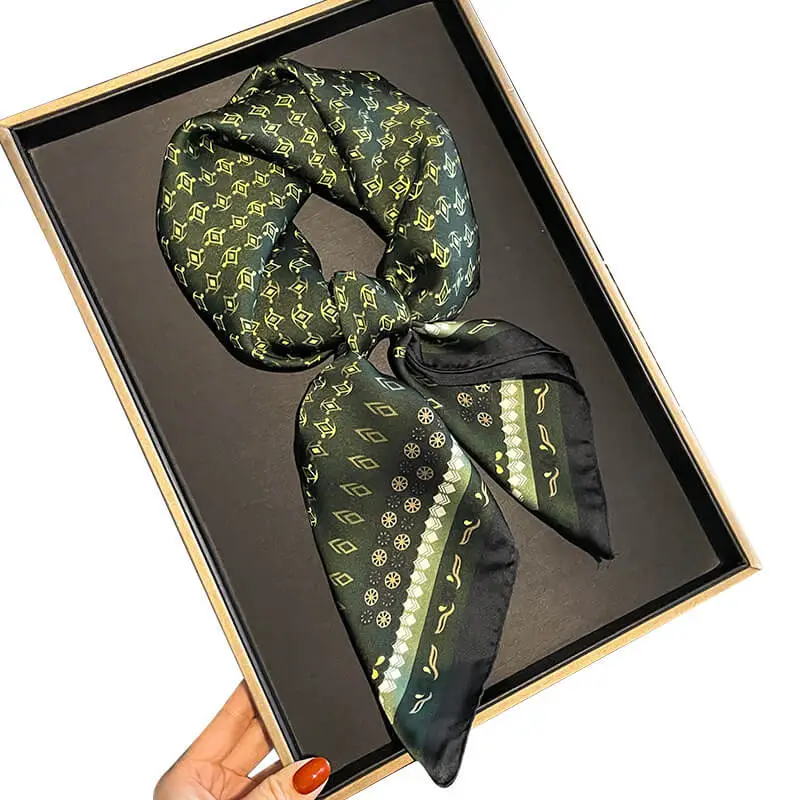 Imitatedsilk fabric Silk Scarf 70 x 70cm 32 主图 05 7