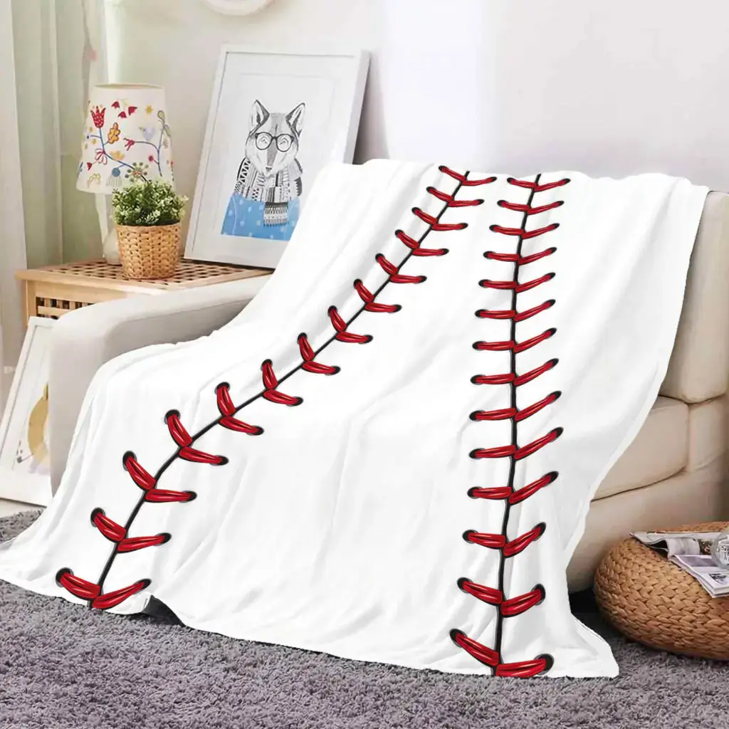baseball sports sherpa blanket 6