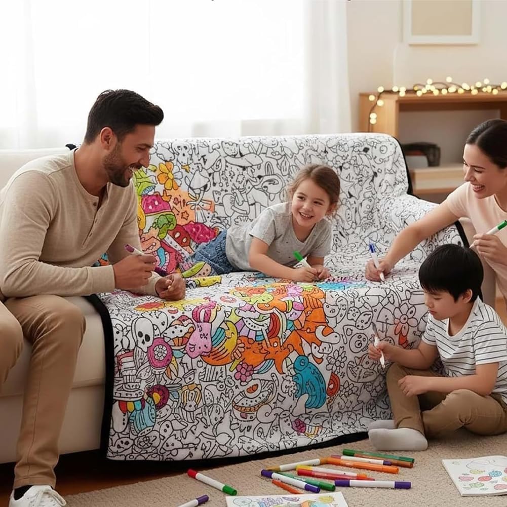 LEFOVS DIY COLORING BLANKET 3