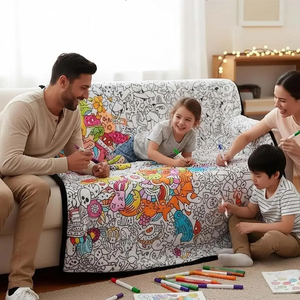 LEFOVS DIY COLORING BLANKET 3