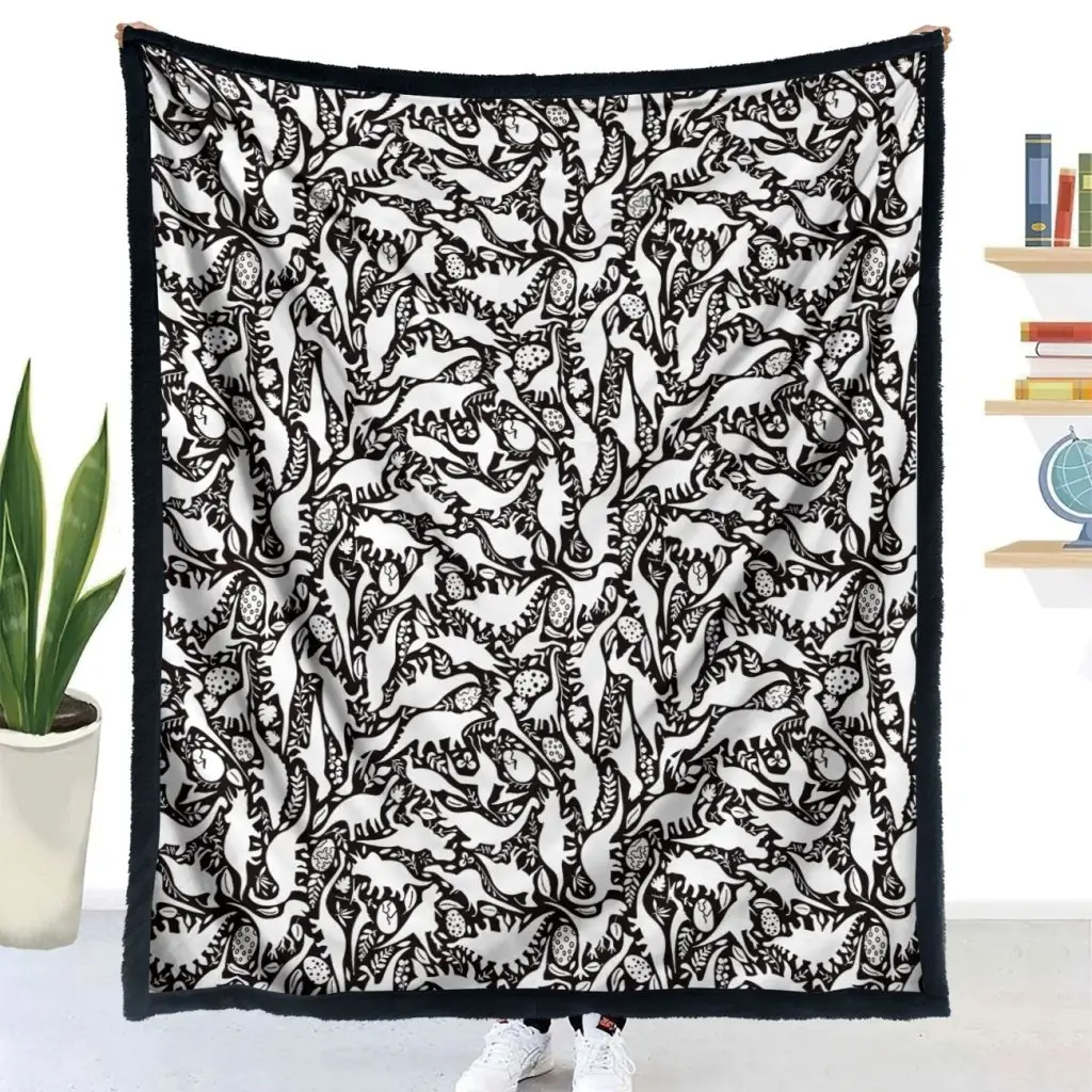 DIY Coloring Blanket Dinosaurs 1 THT02-Dinosaurs (3)