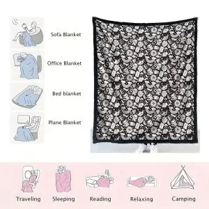 Happy Doodle DIY COLORING BLANKET