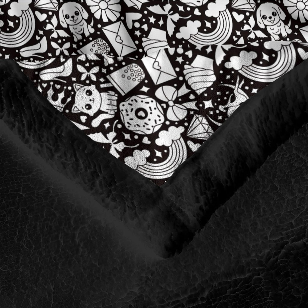 DIY Coloring Blanket - Happy Doodle 5 THT04 Happy Doodle 4