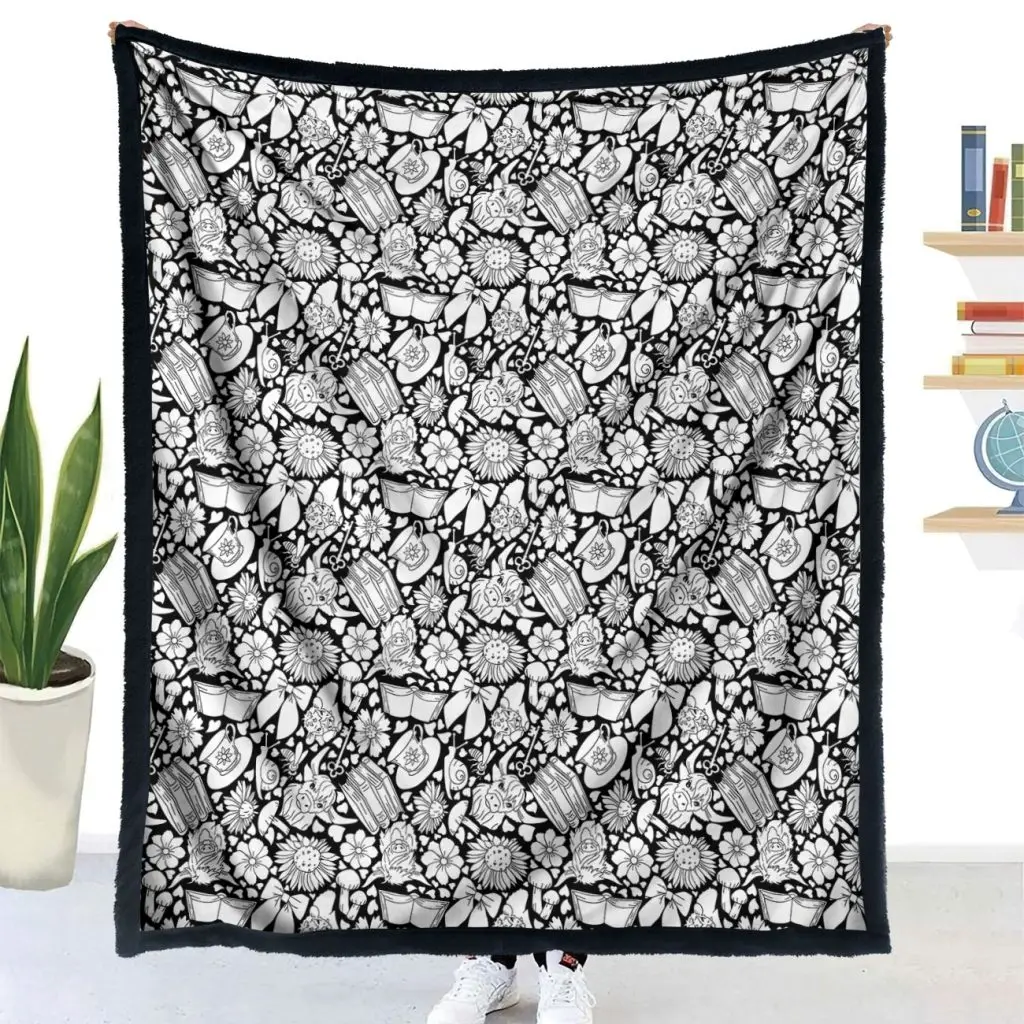 DIY Coloring Blanket - Highland Cow 1 THT05-Highland Cow (3)