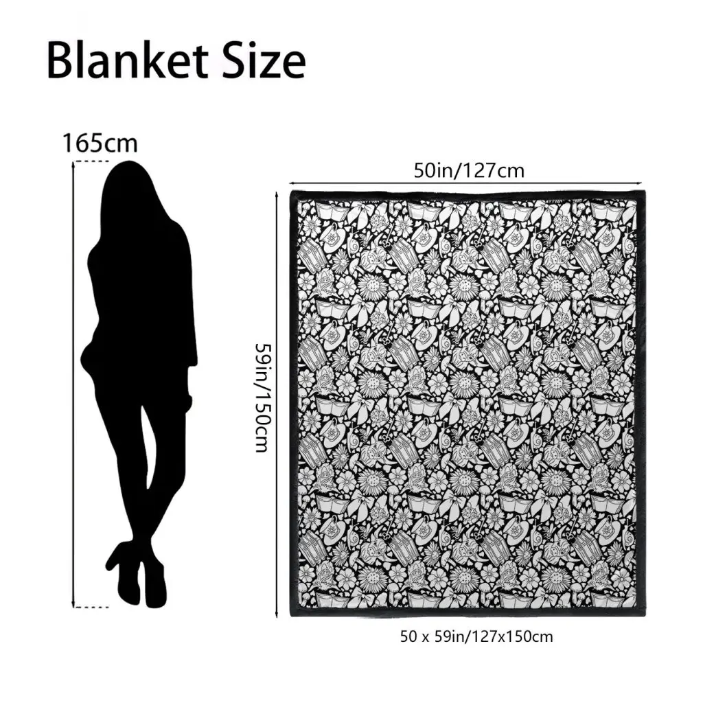 DIY Coloring Blanket - Highland Cow 6 THT05 Highland Cow 5
