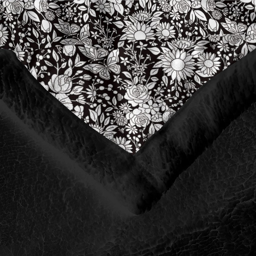 DIY Coloring Blanket - Vintage Flowers 5 THT06 Vintage Flowers 4