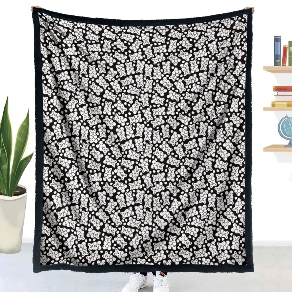 DIY Coloring Blanket - Gummy Bears & Gumdrops 4 THT07 Gummy Bears Gumdrops 3