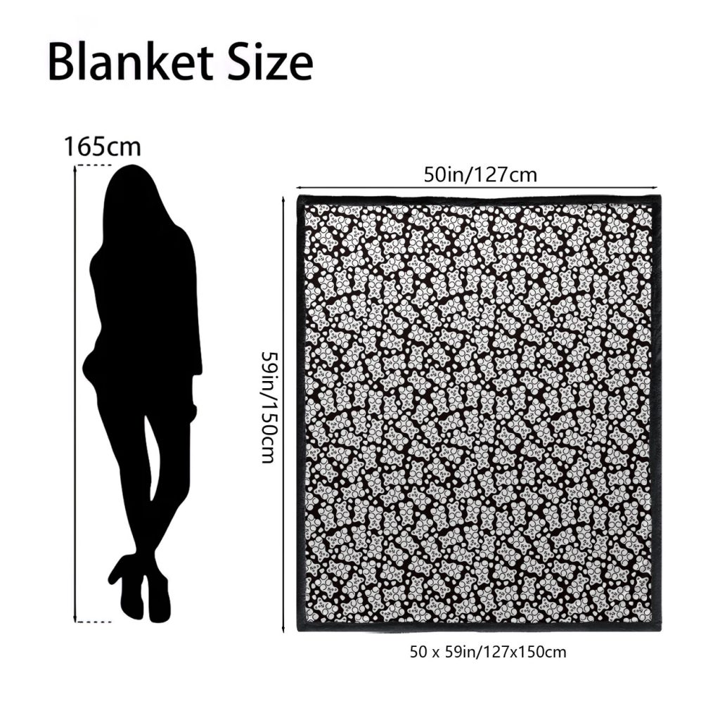 DIY Coloring Blanket - Gummy Bears & Gumdrops 6 THT07 Gummy Bears Gumdrops 5