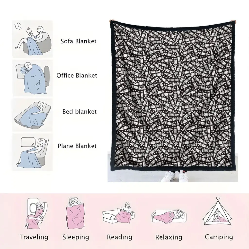 DIY Coloring Blanket - Crayons 3 THT08 Crayons 2