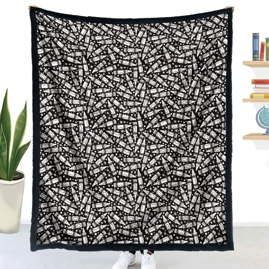 DIY Coloring Blanket - Crayons 1 THT08-Crayons (3)