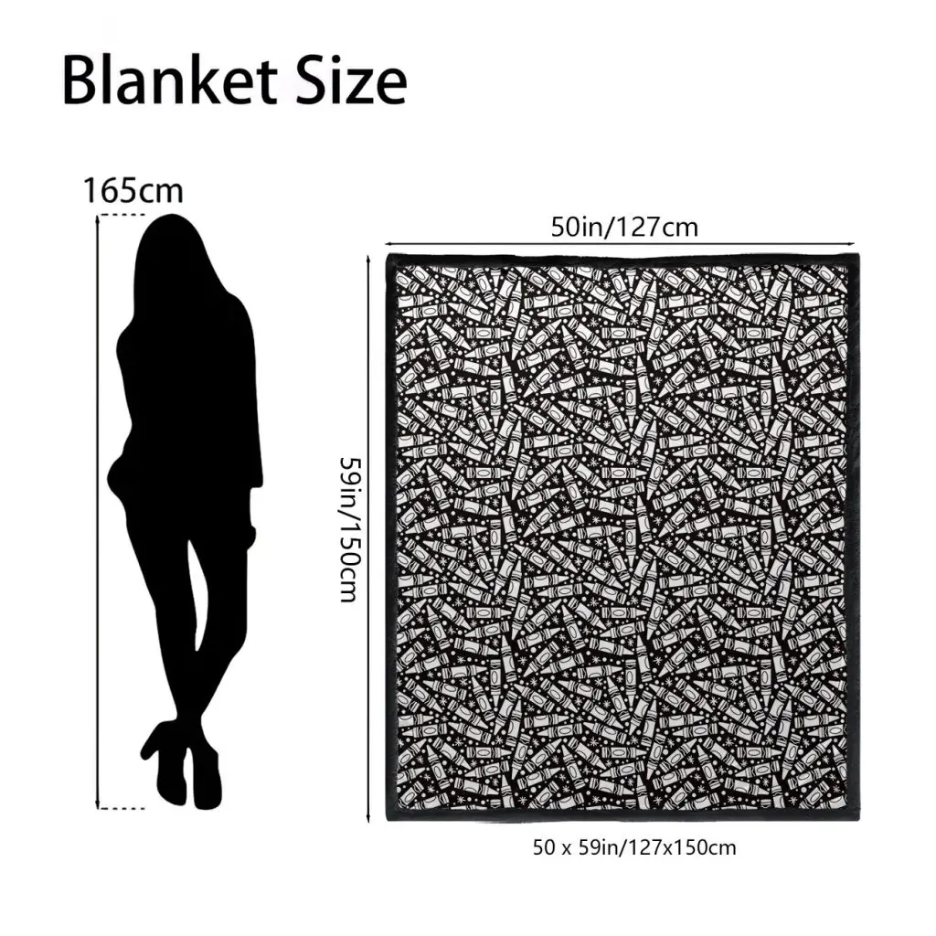 DIY Coloring Blanket - Crayons 6 THT08 Crayons 5