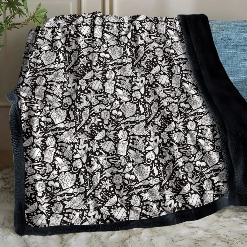 DIY Coloring Blanket - Tattoo 2 THT09 Tattoo 1