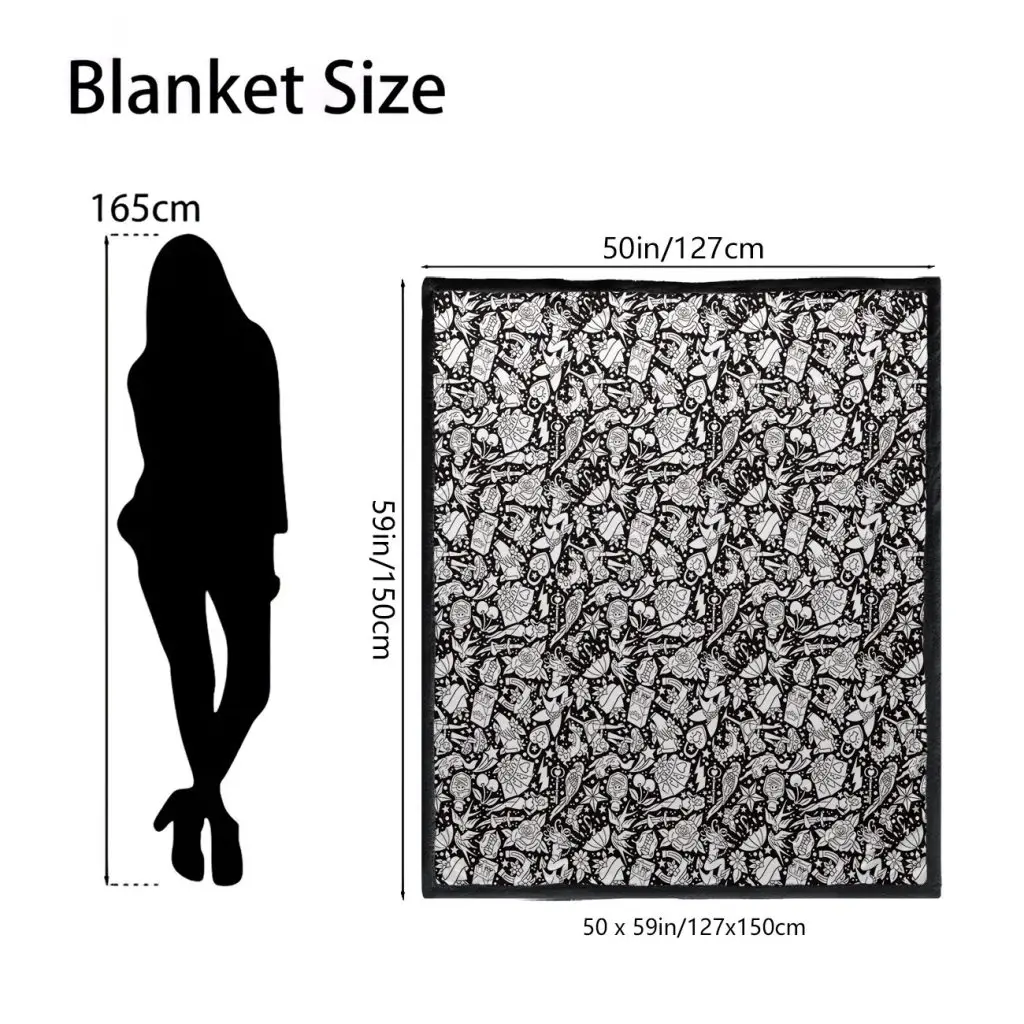 DIY Coloring Blanket - Tattoo 6 THT09 Tattoo 5