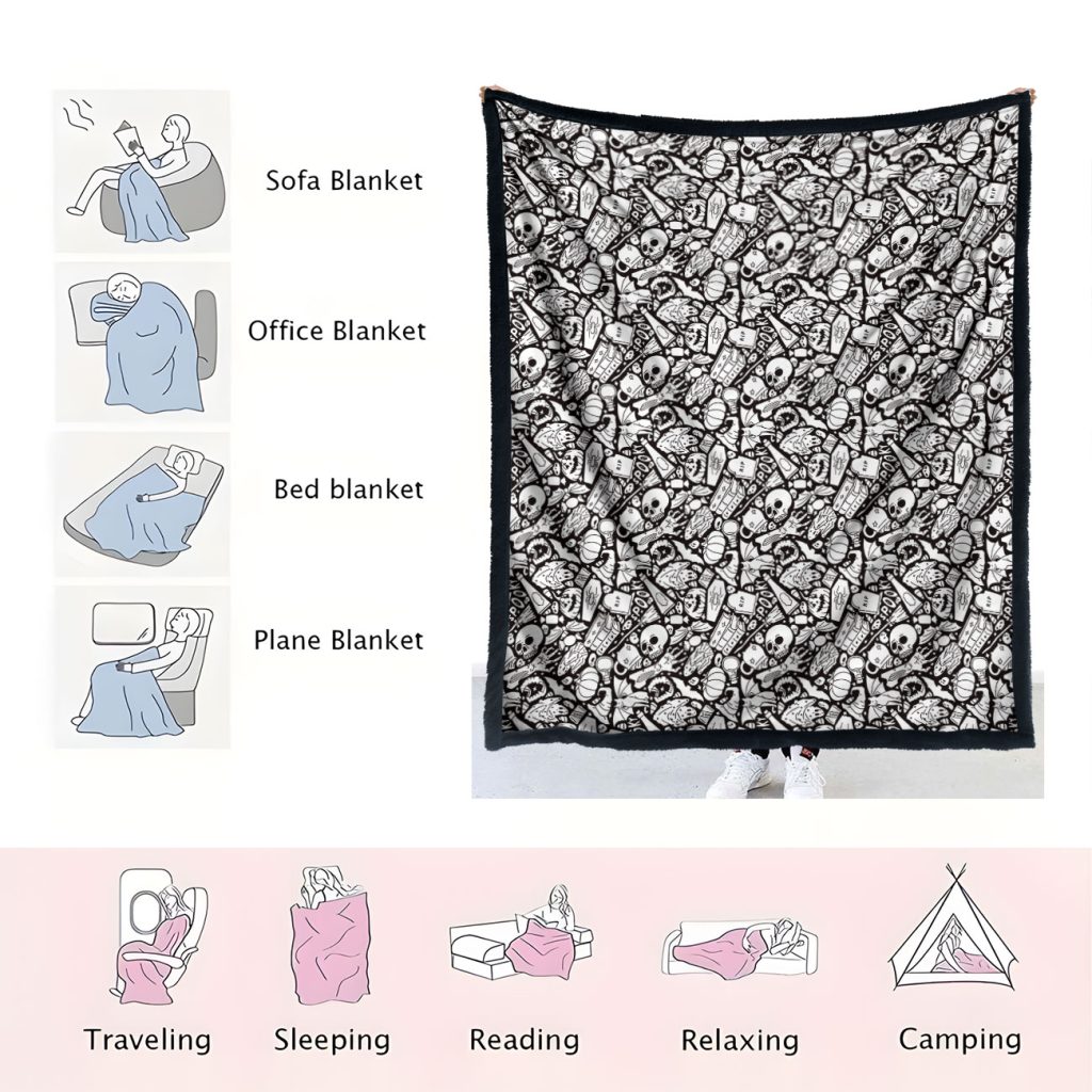 DIY Coloring Blanket - Halloween 3 THT11 Halloween 2