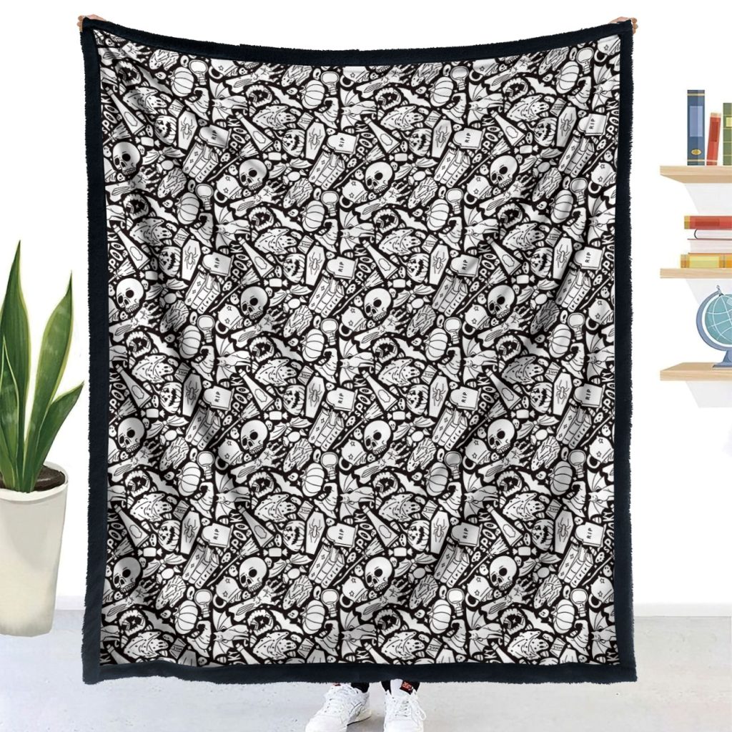 DIY Coloring Blanket - Halloween 4 THT11 Halloween 3